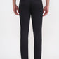 Black Solid Super Slim Fit Casual Trouser | Greenfibre