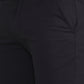 Black Solid Super Slim Fit Casual Trouser | Greenfibre