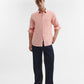 Orange Solid Slim Fit Casual Shirt | Greenfibre