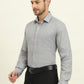 Grey Striped Regular Fit Formal Shirt | JadeBlue