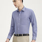 Blue Solid Slim Fit Formal Shirt | Greenfibre