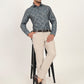 Green Printed Slim Fit Party Wear Shirt | Greenfibre