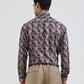 Fawn Printed Slim Fit Party Wear Shirt | Greenfibre