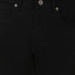 Jet Black Solid Slim Fit Jeans | Greenfibre