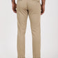 Beige Solid Super Slim Fit Casual Trouser | Greenfibre