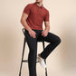 Charcoal Grey Washed Straight Fit Jeans | Greenfibre