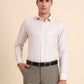 Fawn Solid Slim Fit Formal Shirt | Greenfibre