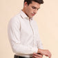 Fawn Solid Slim Fit Formal Shirt | Greenfibre
