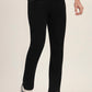 Raw Black Washed Straight Fit Jeans | Greenfibre