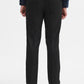 Black Solid Slim Fit Formal Trouser | Greenfibre
