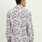 Grey & Brown Printed Slim Fit Casual Shirt | Greenfibre