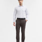 White & Blue Checked Regular Fit Formal Shirt | Greenfibre