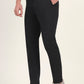 Black Printed Neo Fit Casual Trouser | Greenfibre
