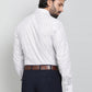 Grey Printed Slim Fit Formal Shirt | JadeBlue Youth