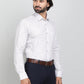 Grey Printed Slim Fit Formal Shirt | JadeBlue Youth