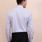 Grey Checked Regular Fit Formal Shirt | Greenfibre