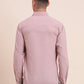 Dark Pink Solid Slim Fit Casual Shirt | Greenfibre