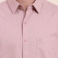 Dark Pink Solid Slim Fit Casual Shirt | Greenfibre