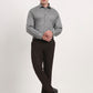 Brown Solid Slim Fit Formal Trouser | Greenfibre