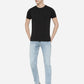 Black Solid Slim Fit T-Shirt | Greenfibre