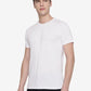 White Solid Slim Fit T-Shirt | Greenfibre