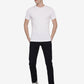 White Solid Slim Fit T-Shirt | Greenfibre