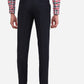 Navy Blue Solid Slim Fit Formal Trouser | Greenfibre