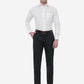 Green Solid Slim Fit Formal Trouser | Greenfibre