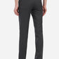 Charcoal Grey Solid Slim Fit Formal Trouser | Greenfibre