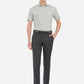 Charcoal Grey Solid Slim Fit Formal Trouser | Greenfibre