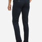 Dark Blue Solid Super Slim Fit Casual Trouser | Greenfibre