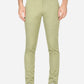 Sage Green Solid Neo Fit Casual Trouser | Greenfibre