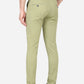 Sage Green Solid Neo Fit Casual Trouser | Greenfibre