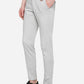 Steel Grey Solid Neo Fit Casual Trouser | Greenfibre