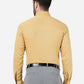 Yellow Solid Slim Fit Party Wear Shirt | Greenfibre