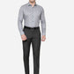 Black Solid Slim Fit Formal Trouser | Greenfibre