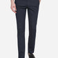 Navy Blue Solid Super Slim Fit Casual Trouser | Greenfibre