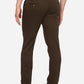 Dark Grey Solid Super Slim Fit Casual Trouser | Greenfibre