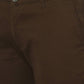 Dark Grey Solid Super Slim Fit Casual Trouser | Greenfibre