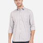 Dawn Grey Solid Slim Fit Casual Shirt | Greenfibre