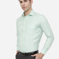 Pale Mint Dobby Slim Fit Formal Shirt | Greenfibre