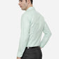 Pale Mint Dobby Slim Fit Formal Shirt | Greenfibre