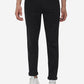 Black Solid Neo Fit Casual Trouser | Greenfibre