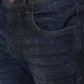 Indigo Blue Washed Slim Fit Jeans | Greenfibre