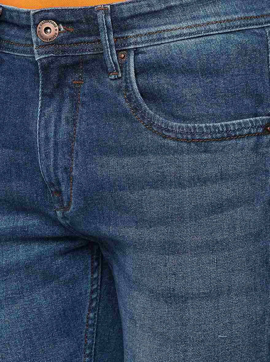 River Blue Washed Narrow Fit Jeans | Greenfibre