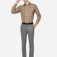 Brown Printed Slim Fit Party Wear Shirt | Greenfibre