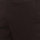 Brown Solid Super Slim Fit Casual Trouser | Greenfibre