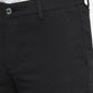 Black Solid Super Slim Fit Casual Trouser | Greenfibre