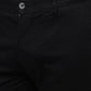 Black Solid Super Slim Fit Casual Trouser | Greenfibre