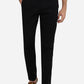 Black Solid Neo Fit Casual Trouser | Greenfibre